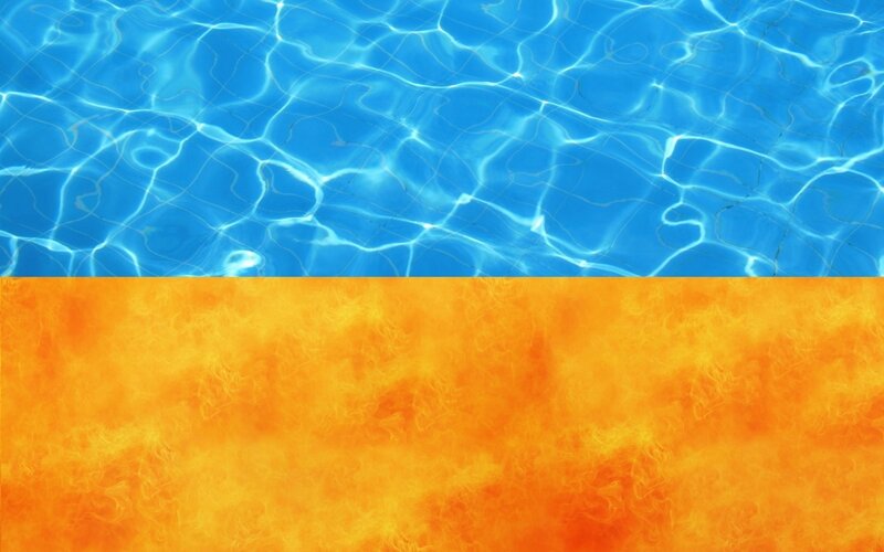 water and fire textures