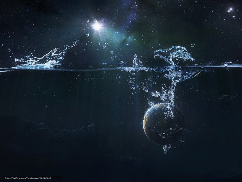 Water and Space Collision