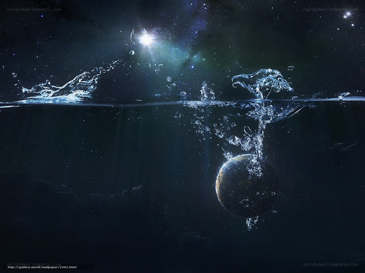 Water and Space Collision