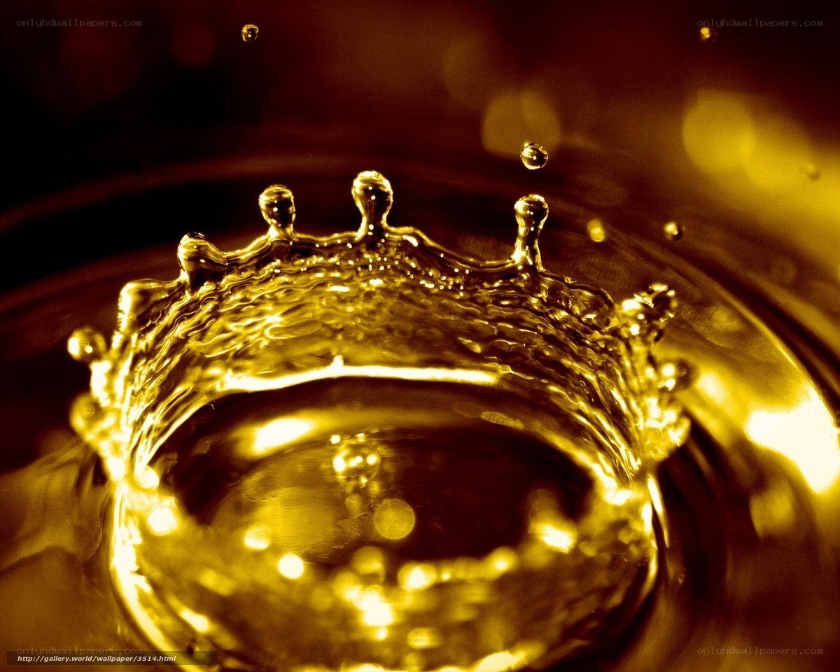 Water crown splash