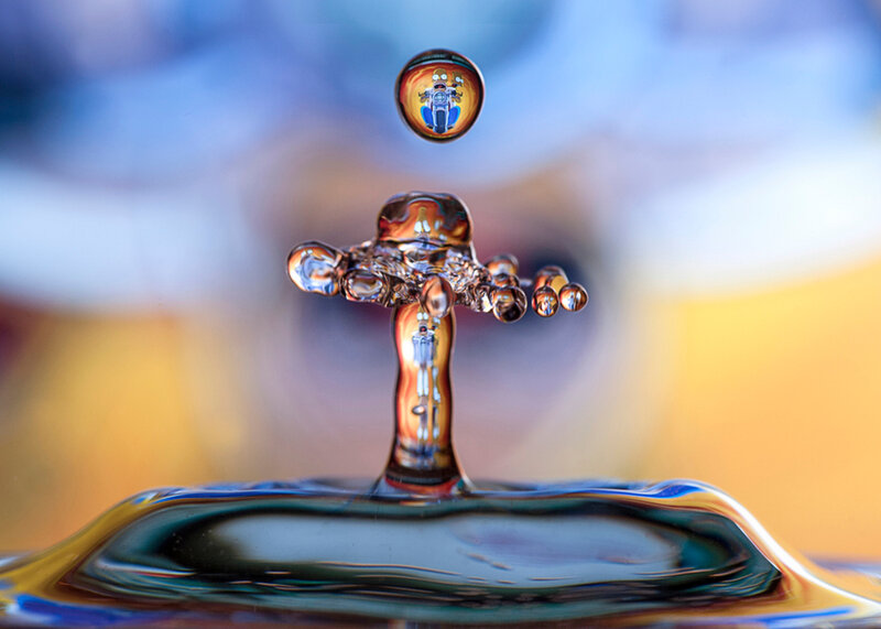 Water Drop Collision