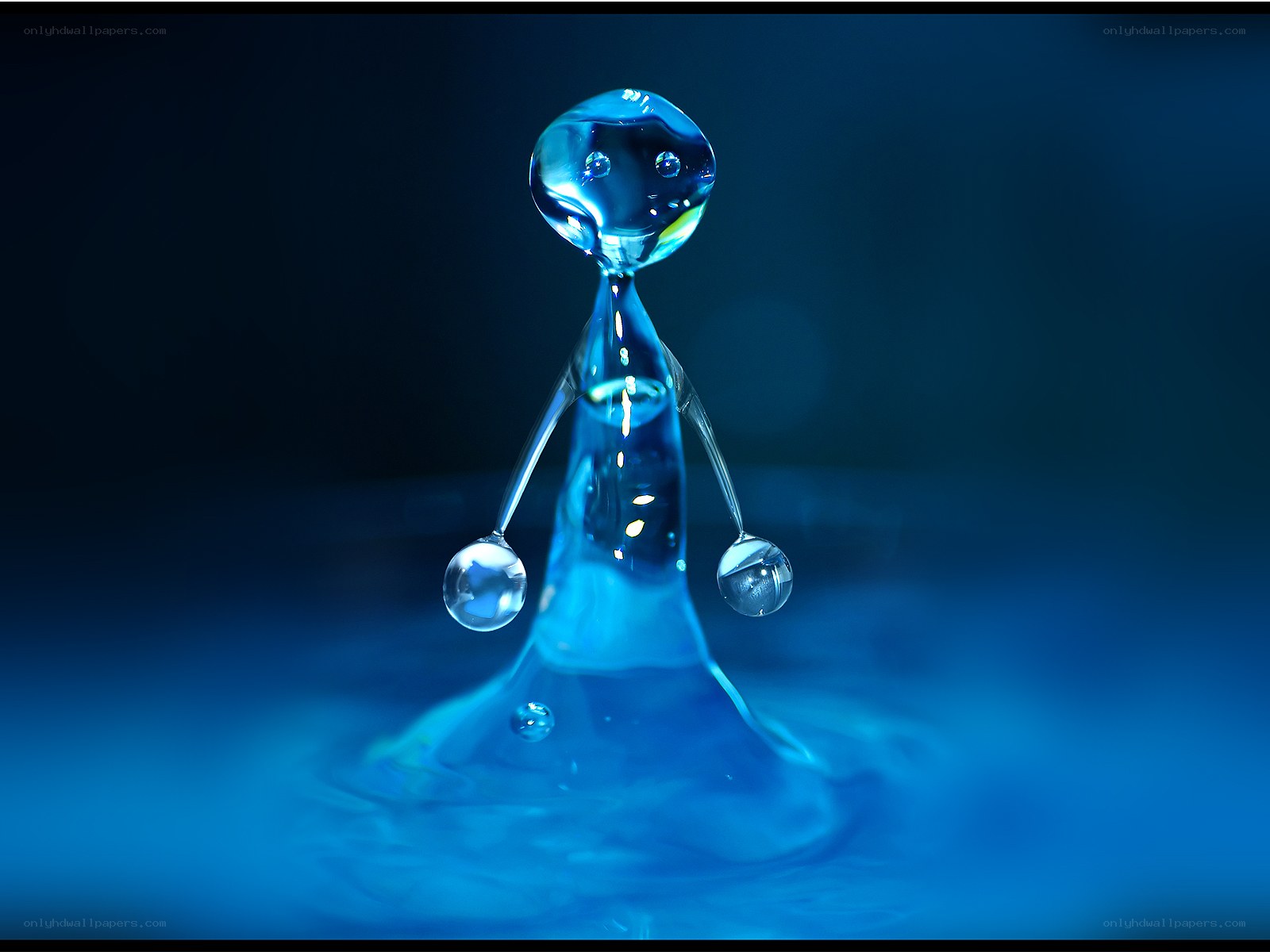 Water drop figure