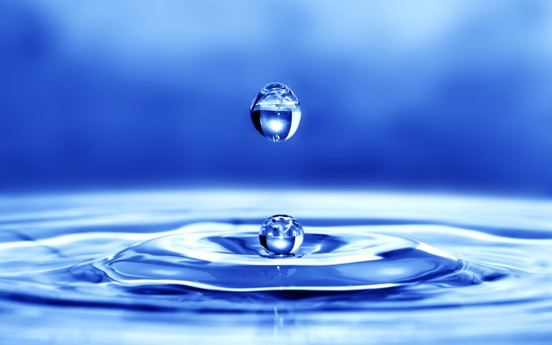 Water drop impact