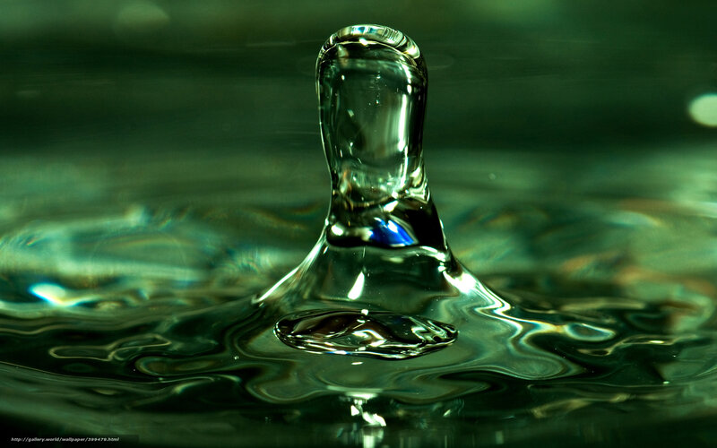 Water drop impact