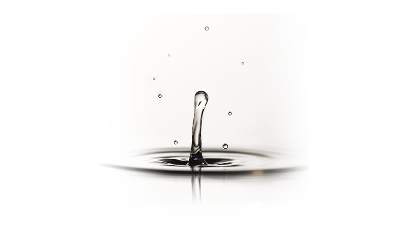 Water drop splash