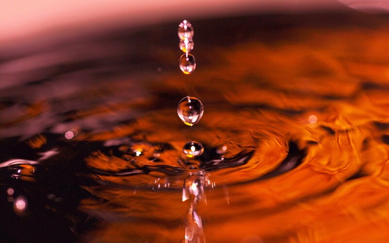 Water Droplet Falling