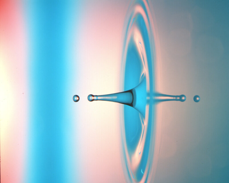 Water droplet impact