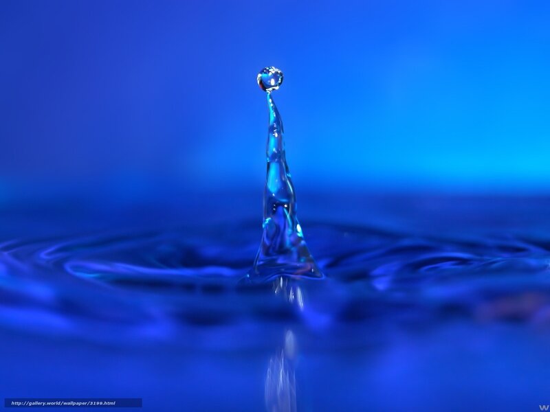 Water droplet splash