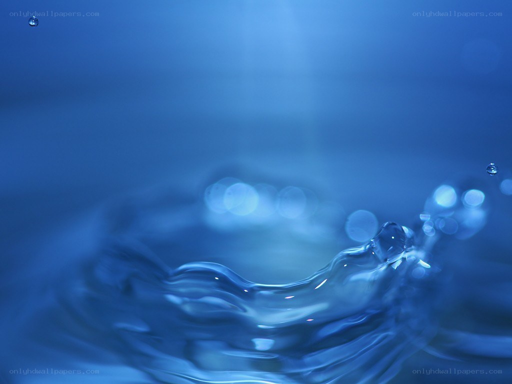 Water droplet splash