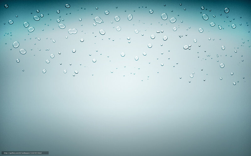 Water droplets on glass