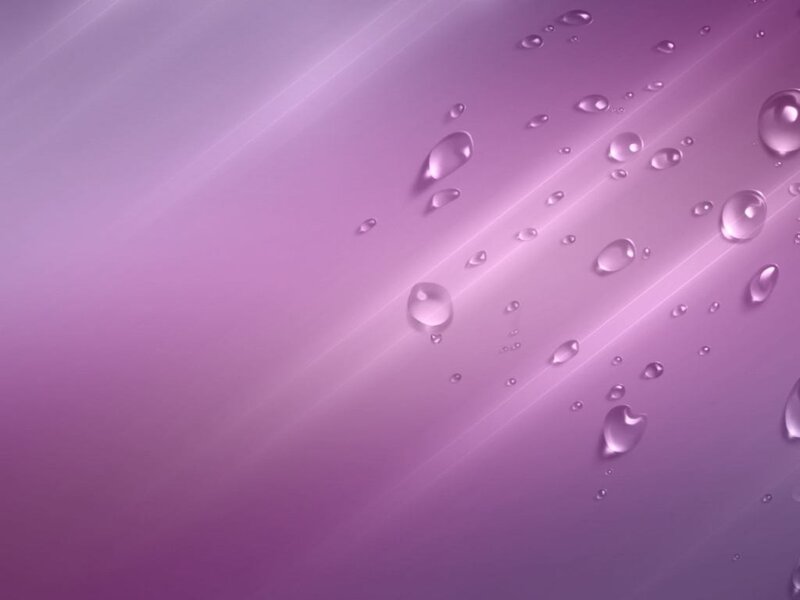 Water Droplets on Purple Surface — Serene