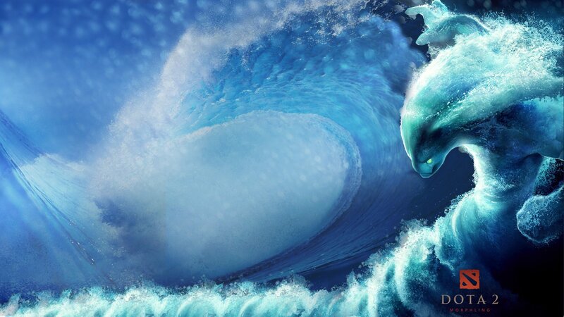 Water Elemental Creature — Blue