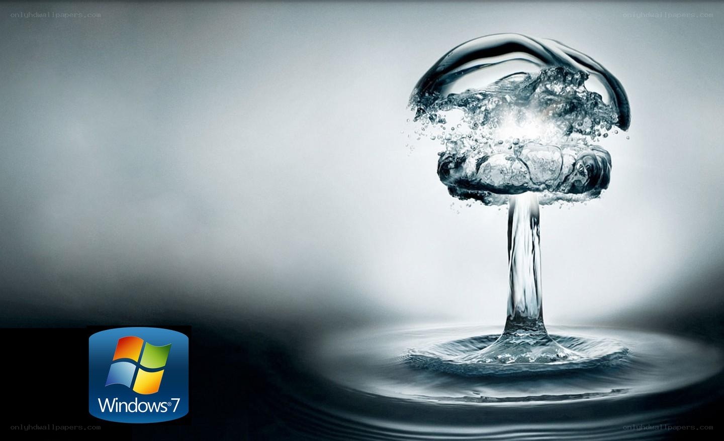 Water explosion wallpaper