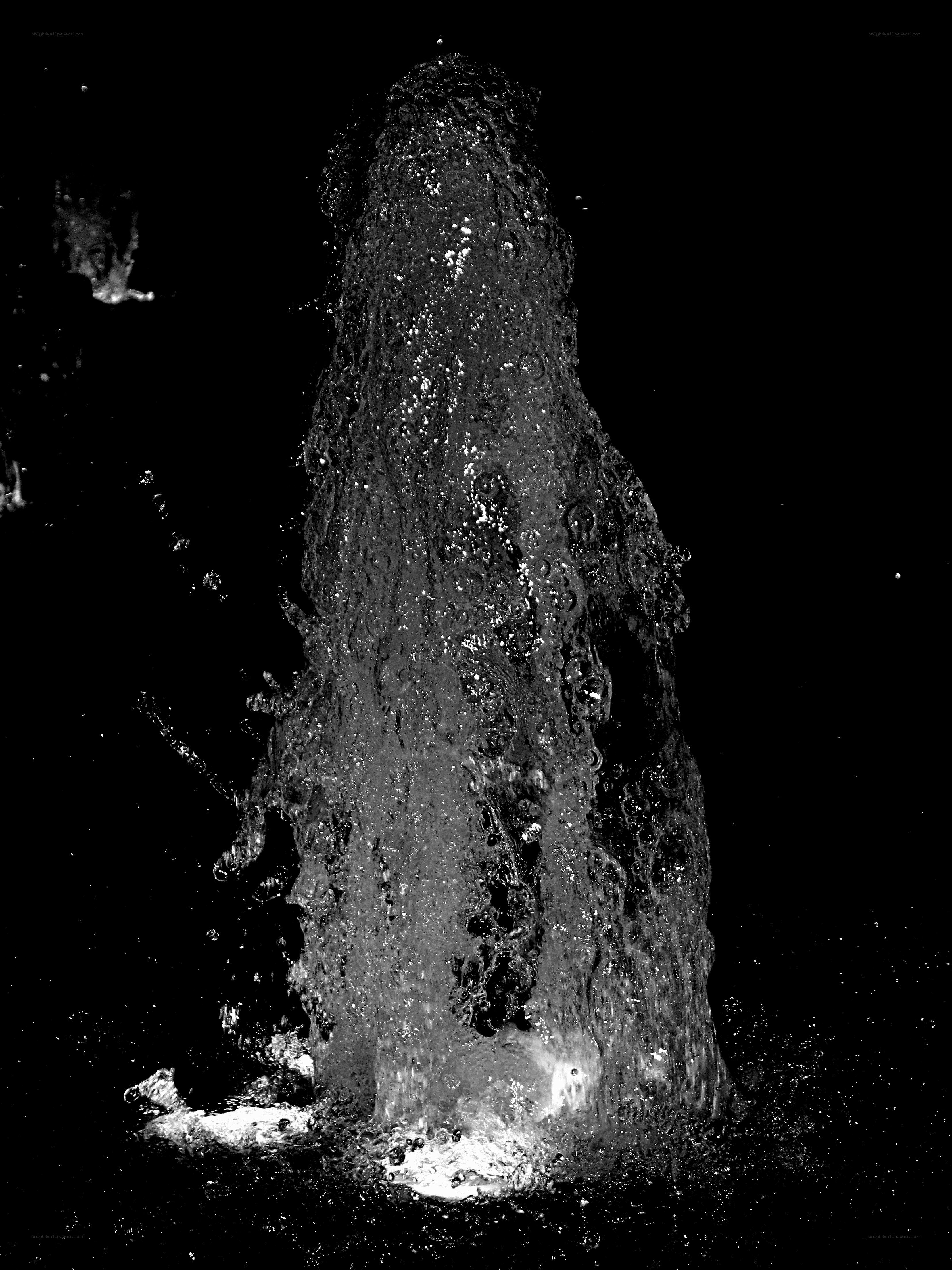 Water fountain jet