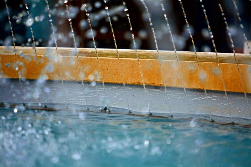 Water Jets in Fountain