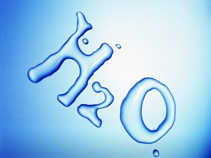 Water molecule H2O