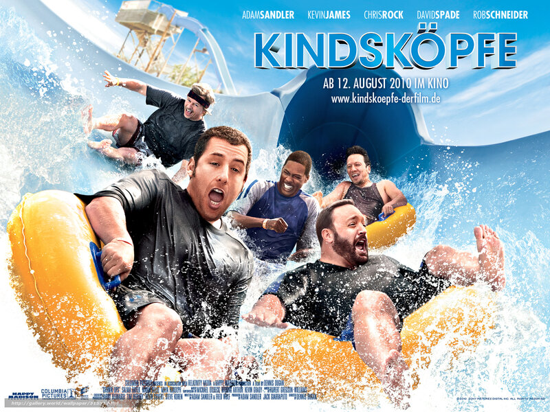 Water park adventure movie poster