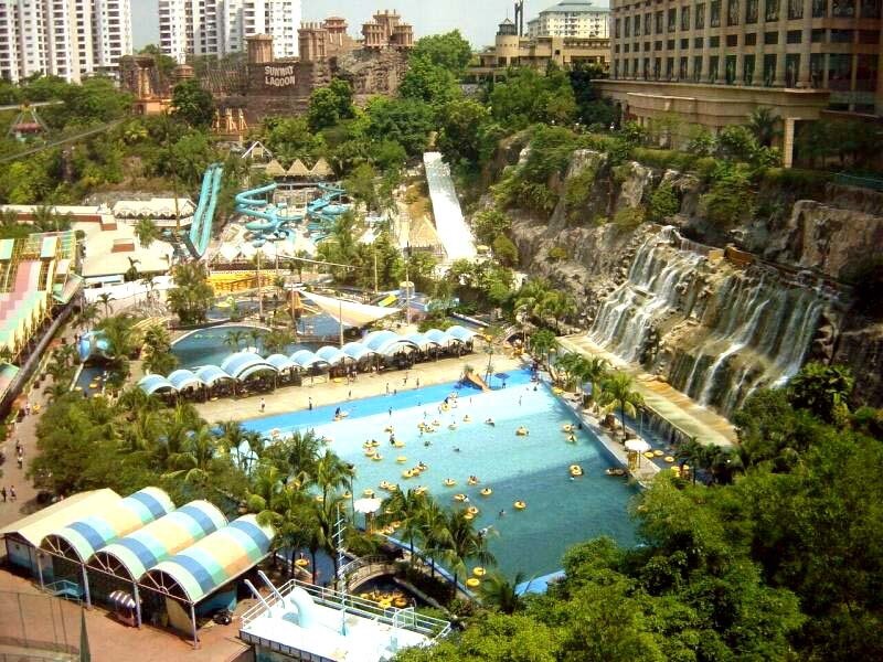 Water Park with Pool