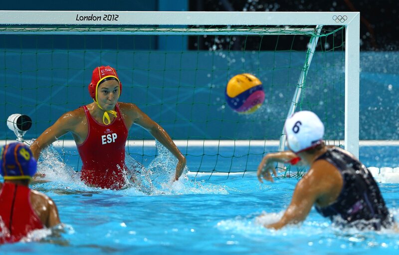 Water polo match at London 2012