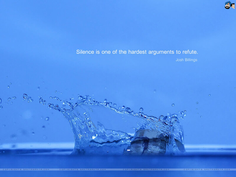 Water Splash — Blue, Calm