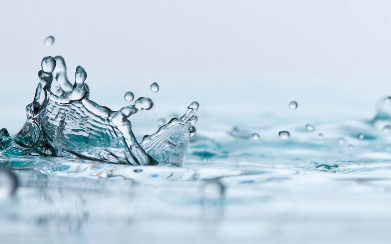 Water Splash — Blue