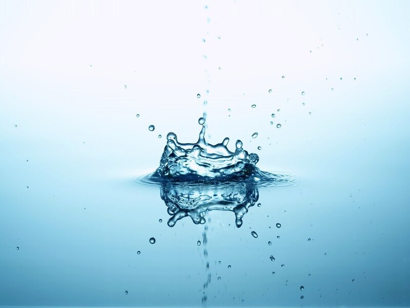 Water splash crown