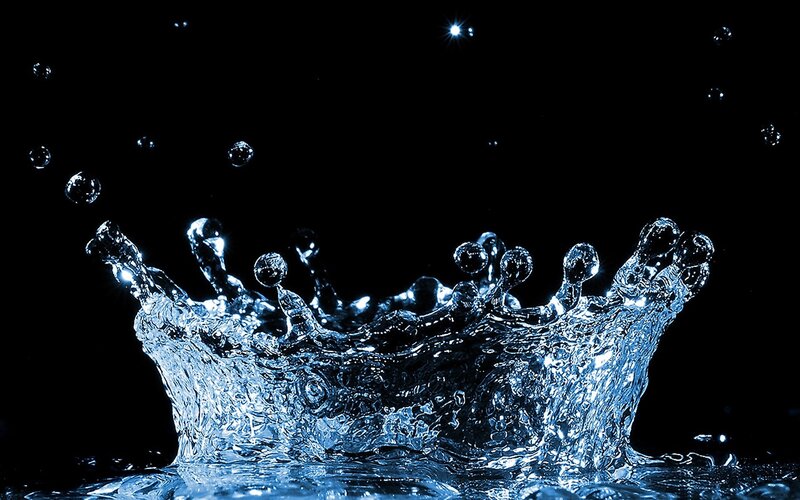 Water splash crown