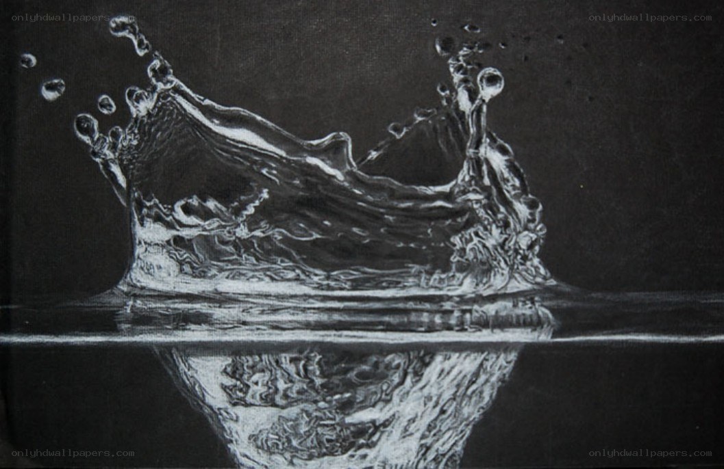 Water splash crown