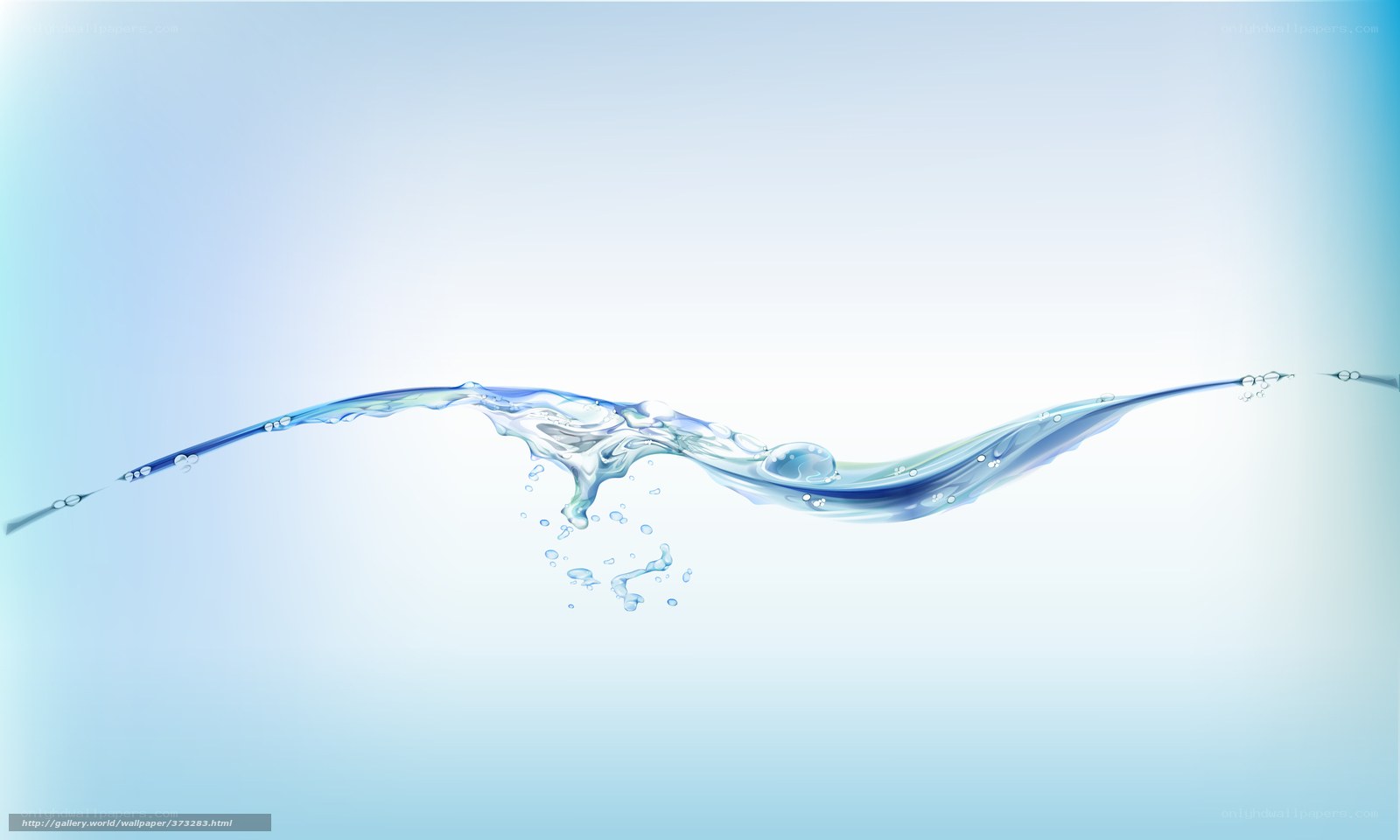 Water splash motion