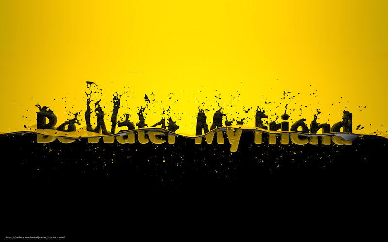 Water splashing over text
