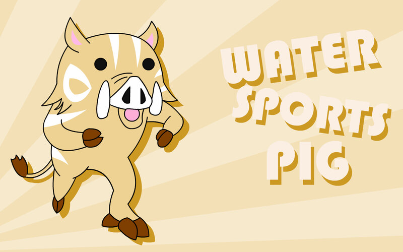 Water Sports Pig