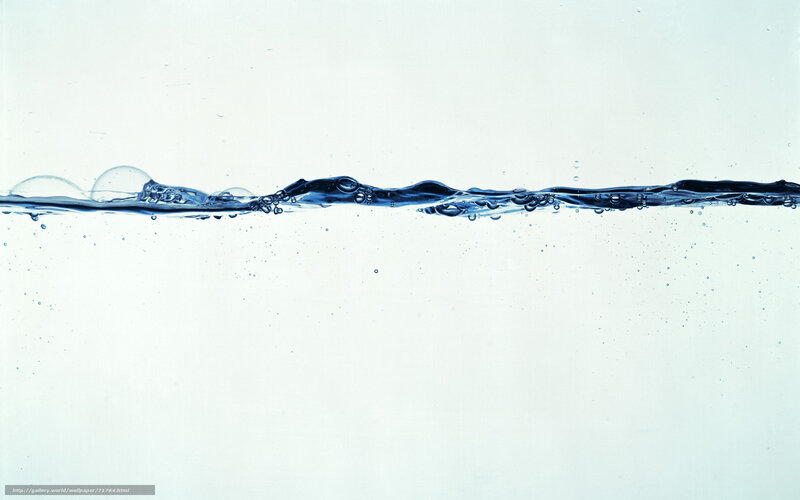water surface with bubbles