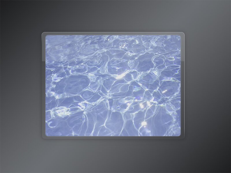 Water surface with light reflections