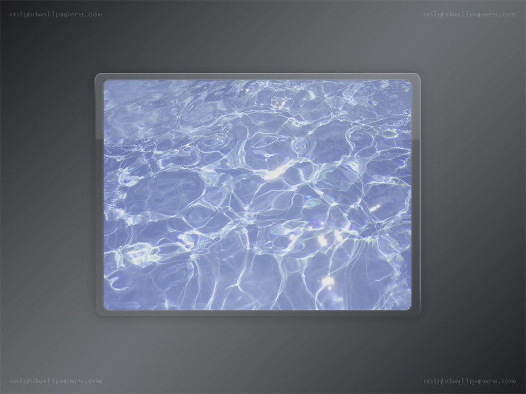 Water surface with light reflections