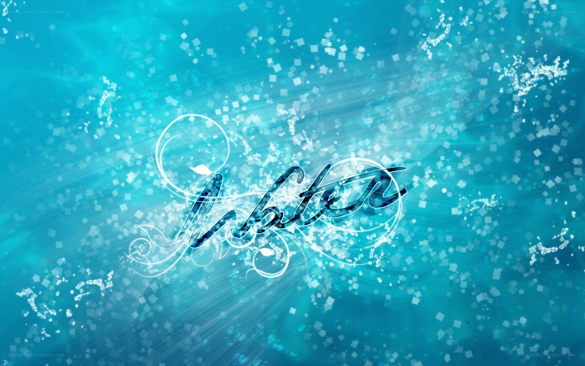 Water-themed digital artwork
