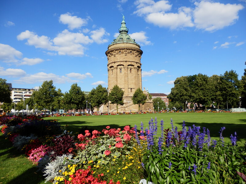 Water Tower in Park