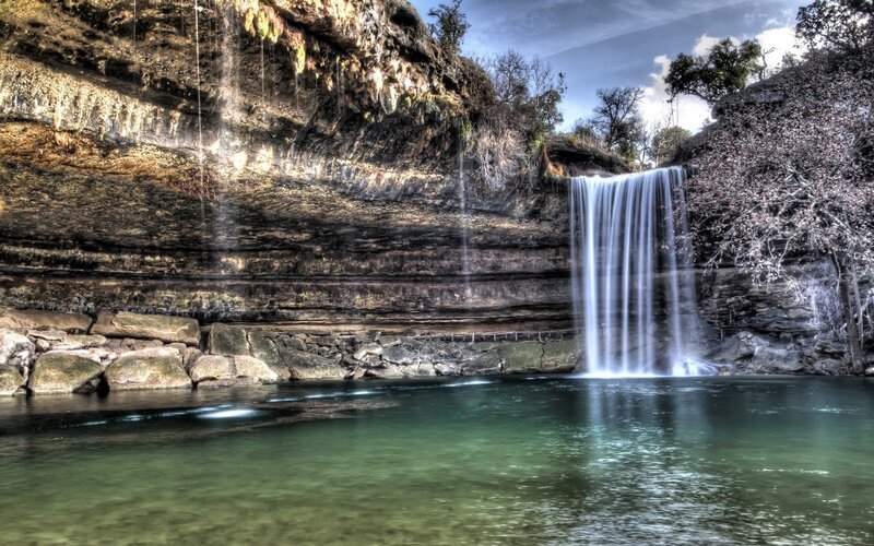 Waterfall at Hamilton Pool Preserve