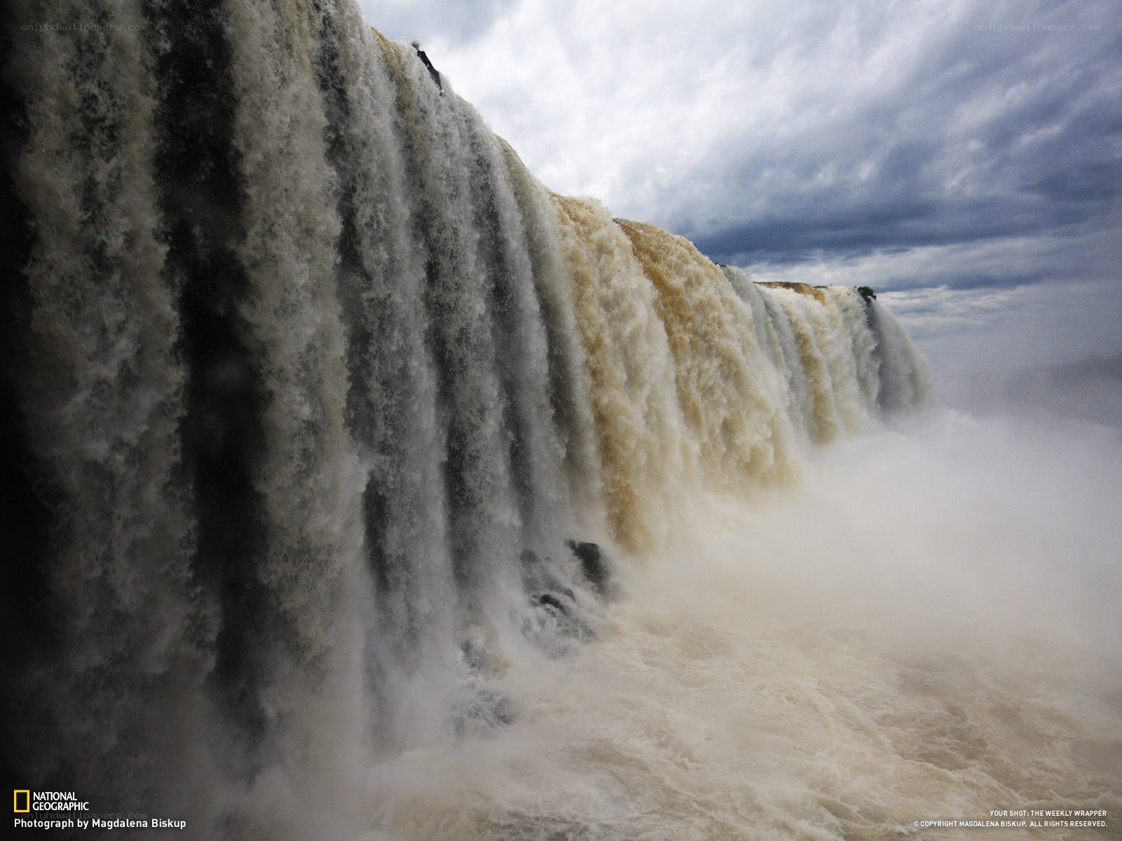 Waterfall at Iguazu Falls