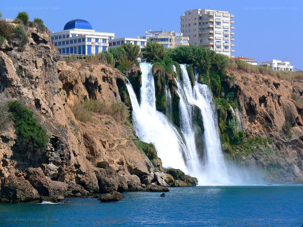 Waterfall at Kemer Coast