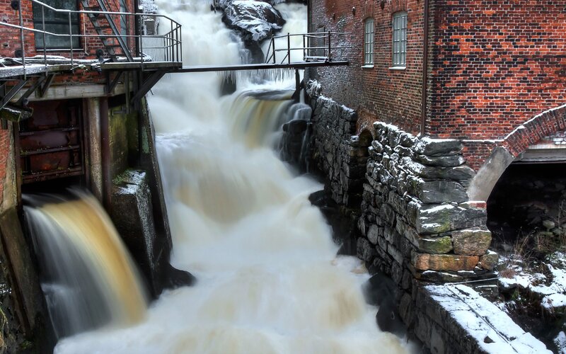Waterfall at Mill