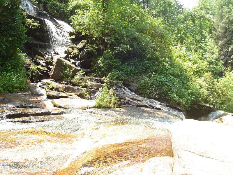 Waterfall in a forest