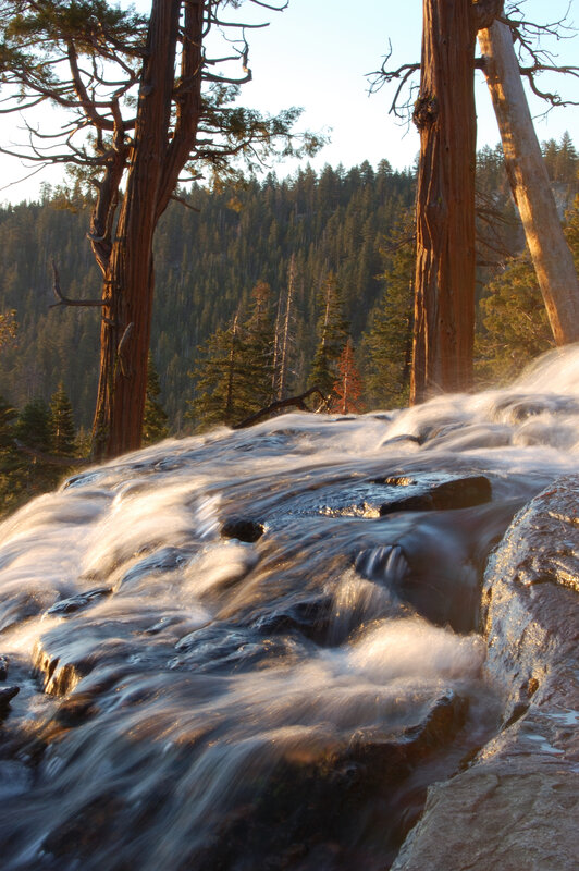 Waterfall in a forest