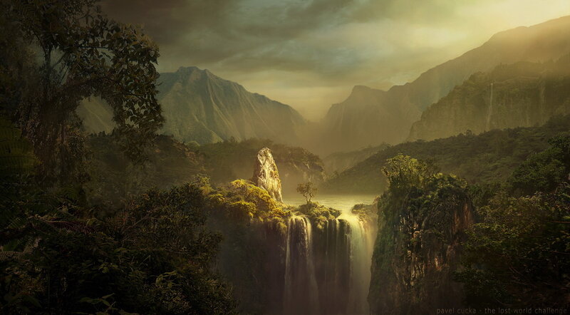 Waterfall in Jungle Valley
