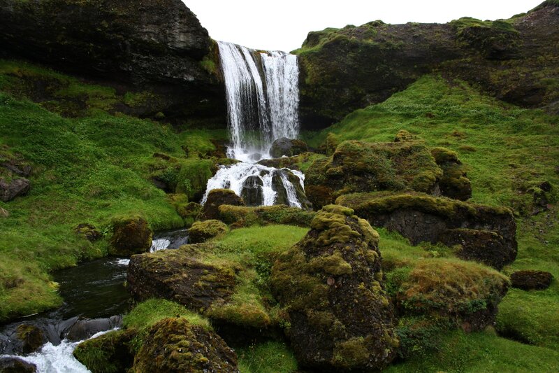 Waterfall in Mossy Valley