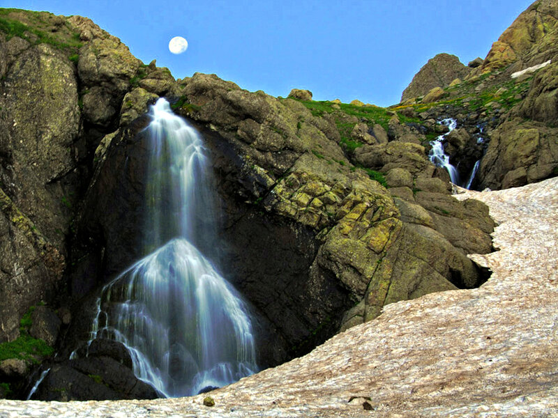 Waterfall in Mountain