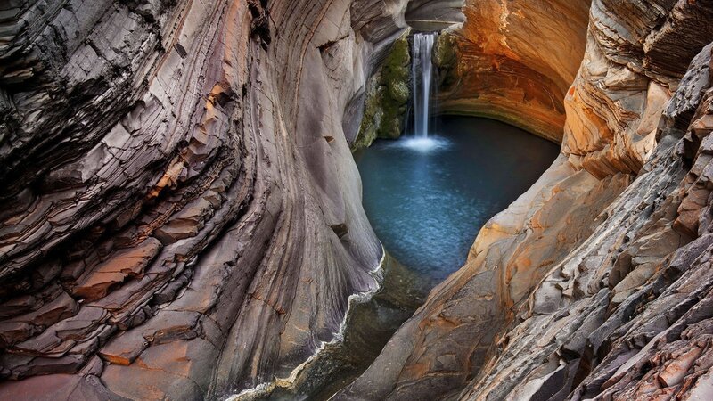 Waterfall in Rock Canyon