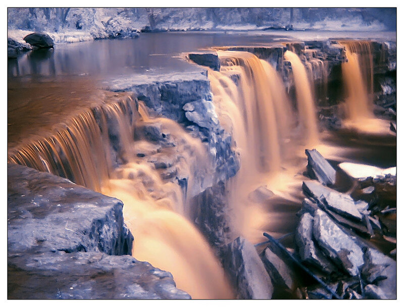 Waterfall in Winter