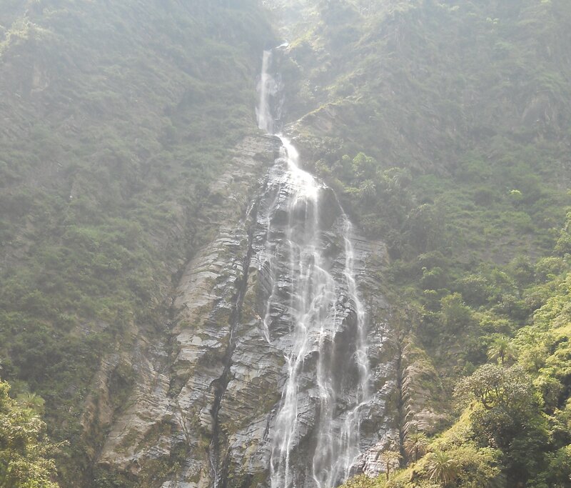 Waterfall on Mountain