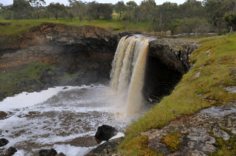 Waterfall over Cliff