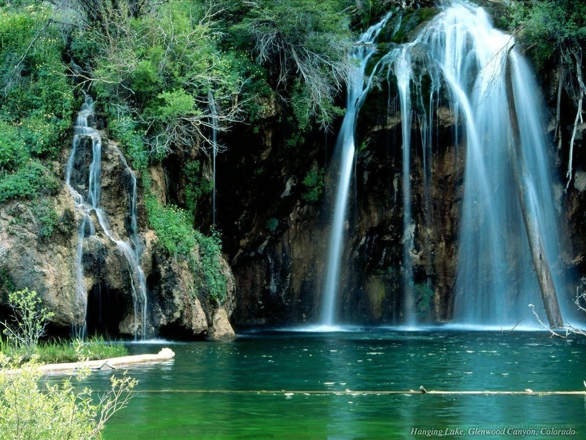 Waterfalls at Hanging Lake